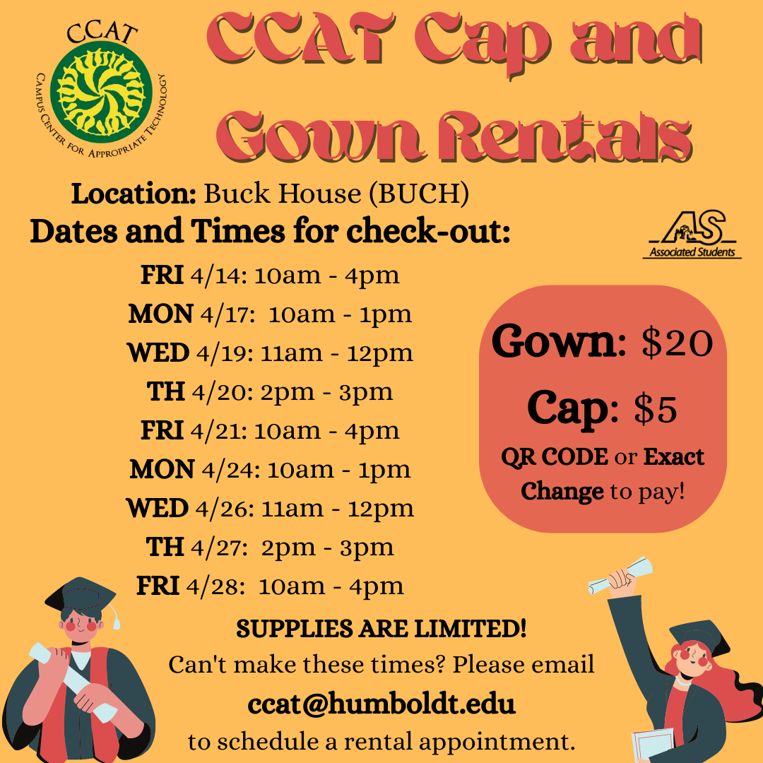 CCAT gown rentals